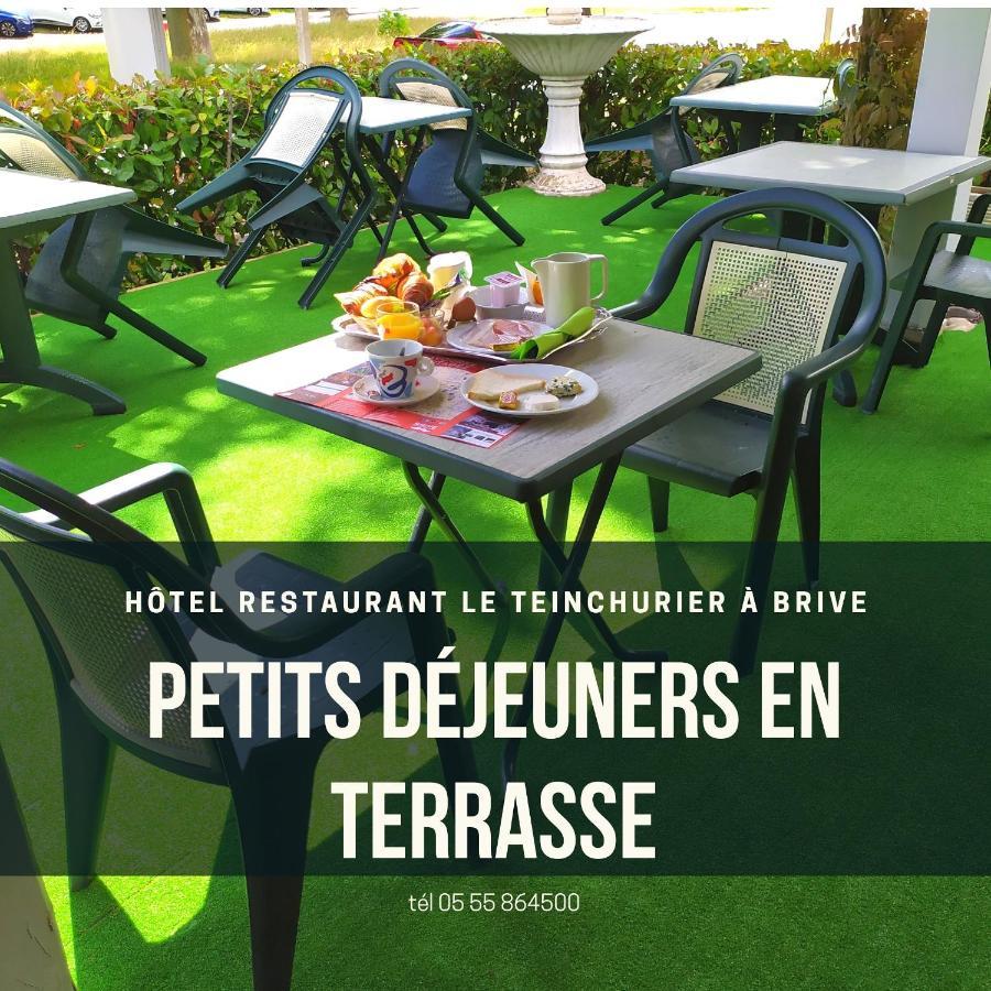 Logis Hotel Noemys Brive - Restaurant Le Teinchurier Exteriér fotografie
